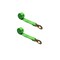 Tie 4 Safe 2" x 10' Wheel Lasso Lift Strap w/ Flat Snap Hook Tow Dolly Green, 2PK TWS21-2510-M3-GR-C-2 - alternate 1